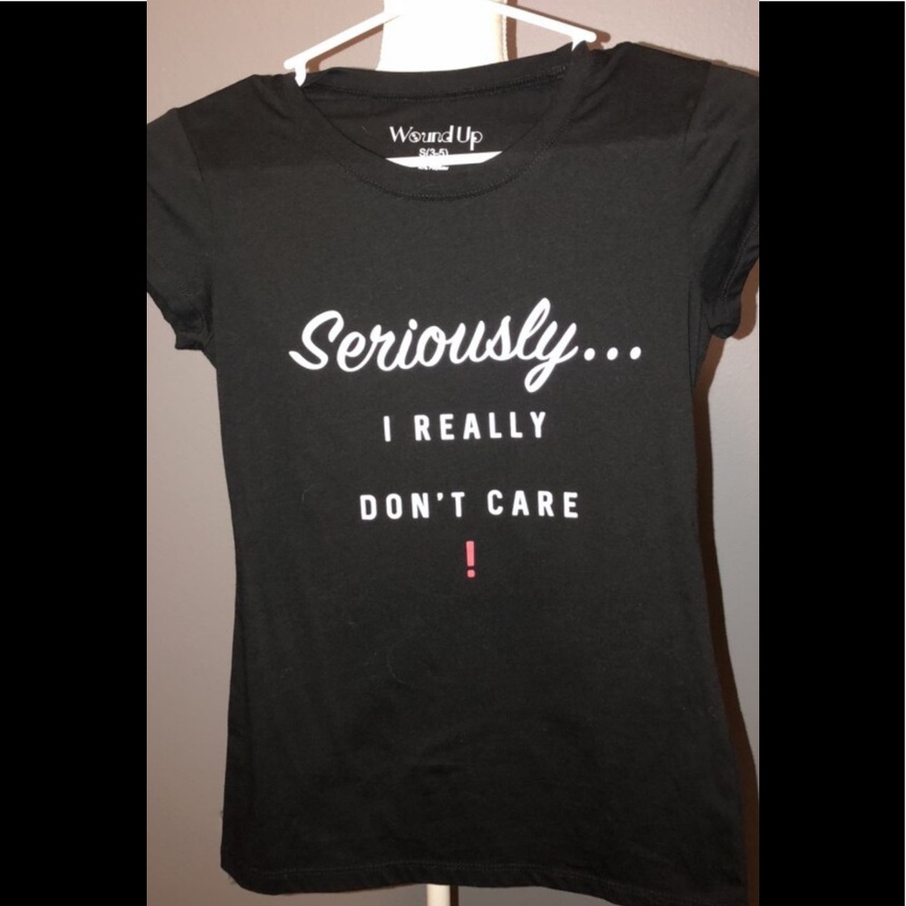Black graphic Tee shirt